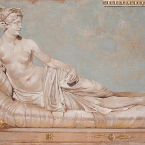 Peinture Fresque Renaissance : Pauline Bonaparte comme Vénus