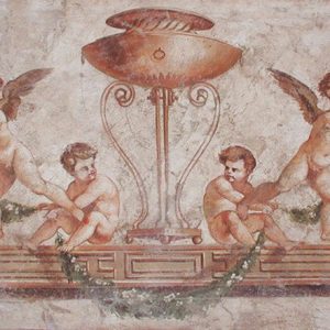 Peinture Fresque Renaissance : Chérubs (inspiré par une peinture célèbre d’Angioletti)