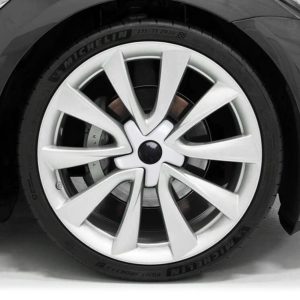Cache moyeux / Cache écrous jantes 19″ Tesla Model 3