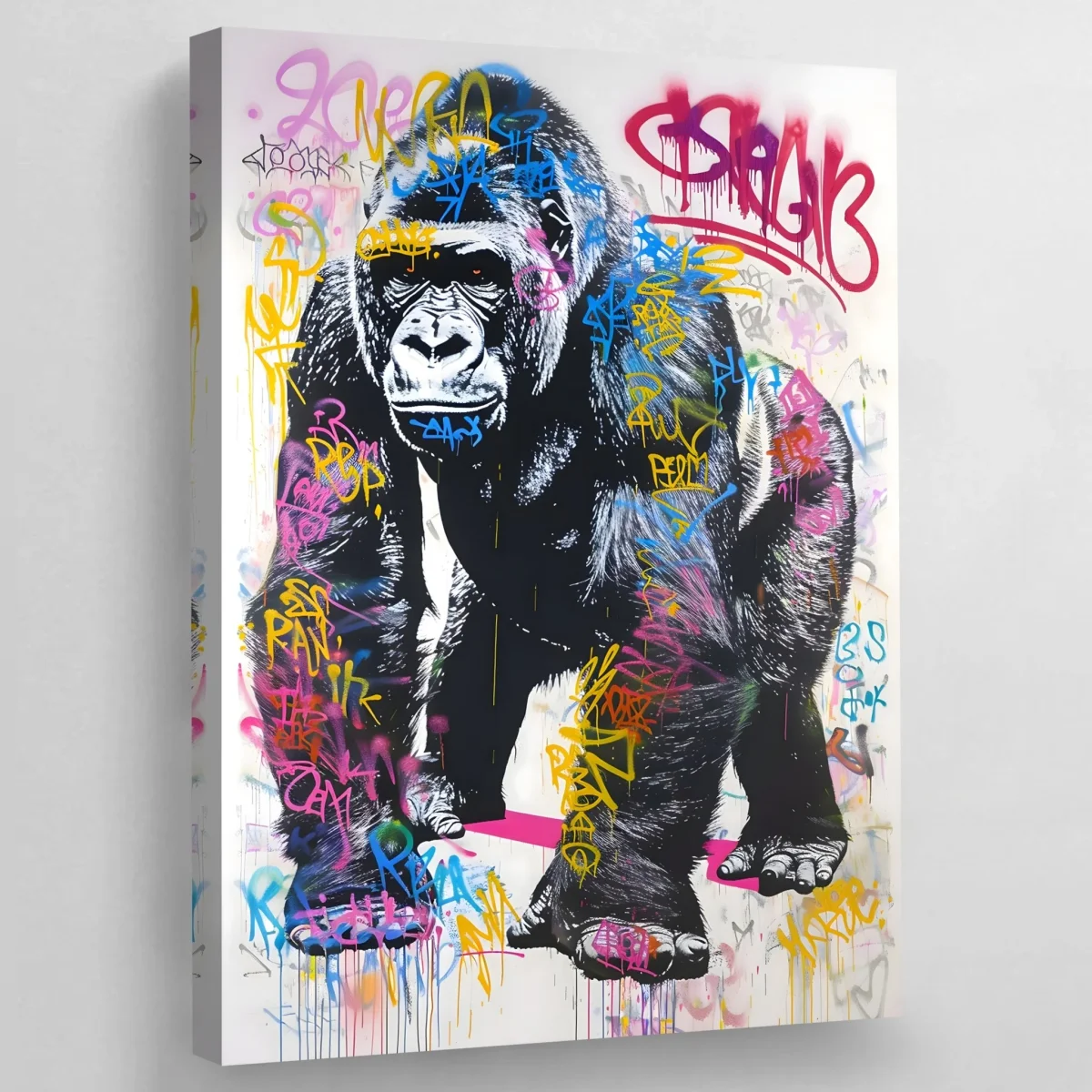 Tableau Gorille Street Art – Image 2