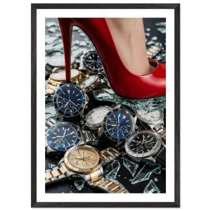 Tableau Photographie Luxe et Montres de Prestige
