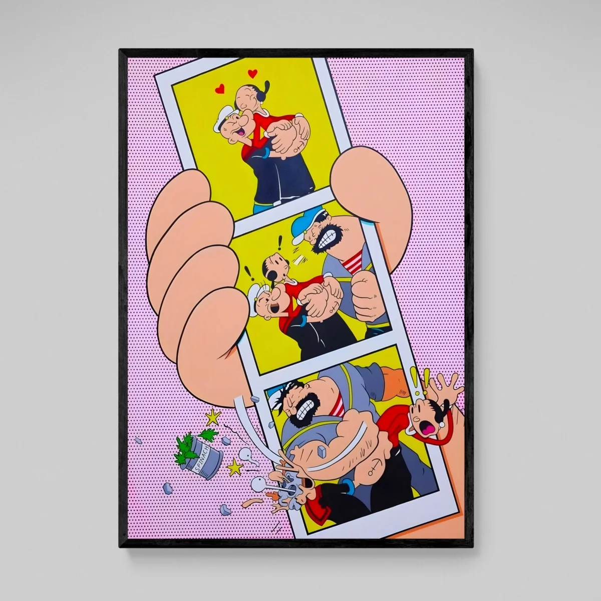 Tableau Pop Art Popeye – Image 4