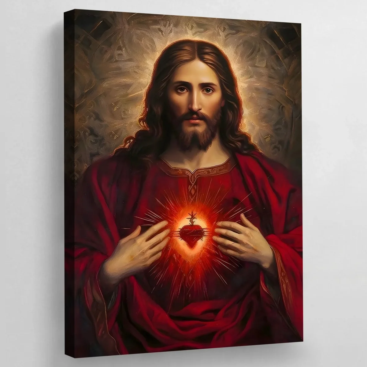 Tableau Sacre Coeur De Jesus – Image 2